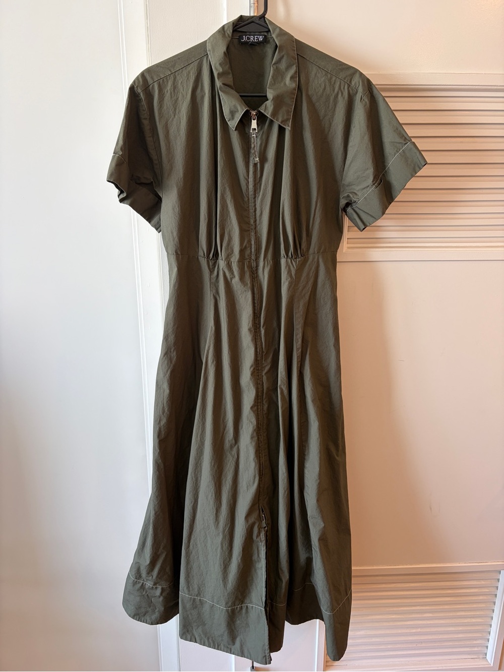 J.Crew Arden shirt-dress in cotton poplin! - Picture 3 of 5